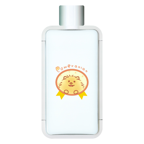 ざっくりポメラニアン　フレームスクエアボトル フレームスクエアボトル