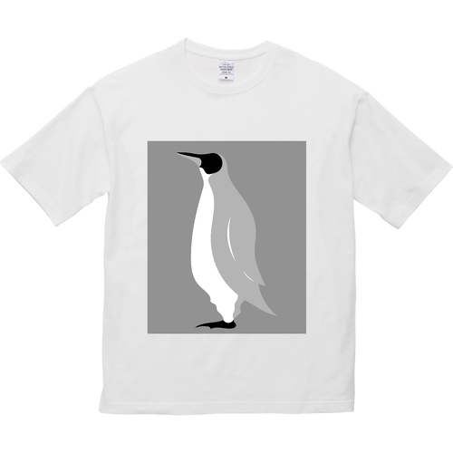スマートなペンギン 5.6オンス ビッグシルエット Ｔシャツ