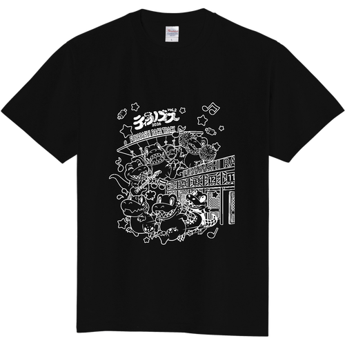 ティラノフェスvol.2チャリティーTシャツ（ネット限定カラーブラック） 定番Ｔシャツ
