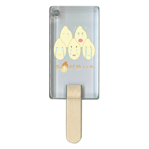 【全米が泣いた】アクリルチャーム アイス型アクリルチャーム