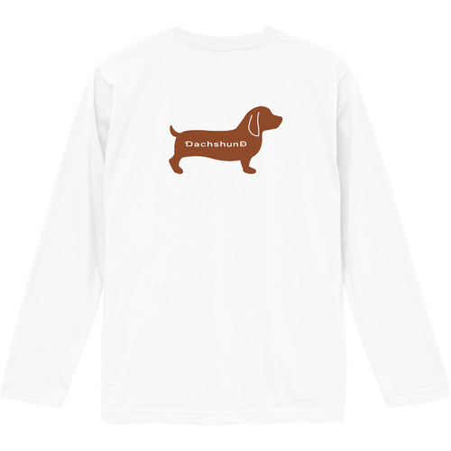ダックスフント ロングスリーブTシャツ ロングスリーブTシャツ