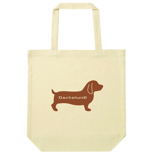 ダックスフント ナチュラルコットンバッグ ナチュラルコットンバッグ