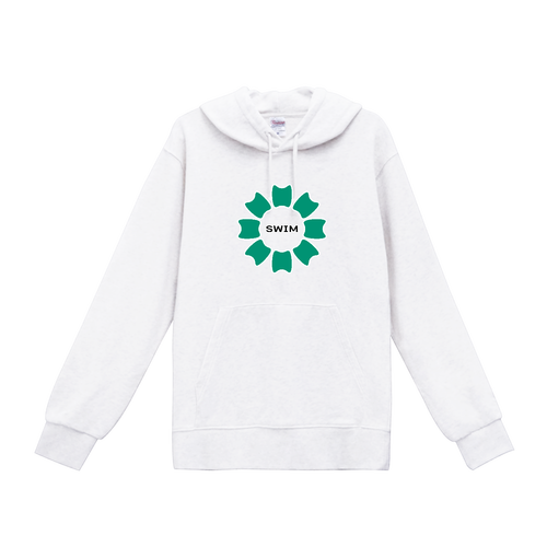 プルフラワー（G）（SWIM） スタンダードWフードプルパーカー