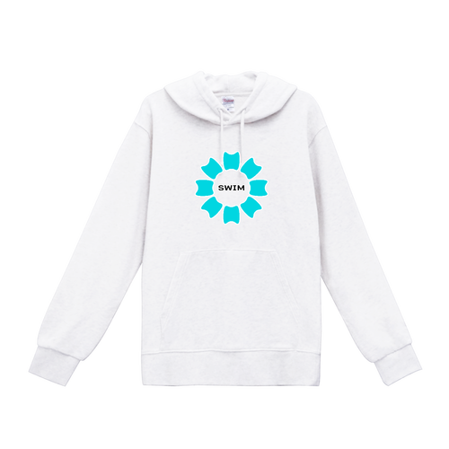 プルフラワー（E）（SWIM） スタンダードWフードプルパーカー