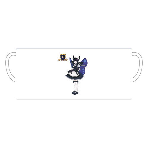 【おちょぼ口さん】クワガタ 陶器マグストレート バイカラー