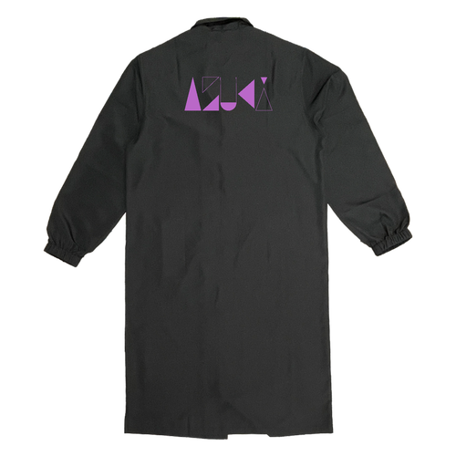 【2025】AZUKIロゴ ロングジャケット(ロゴ紫) ストリートロングジャケット