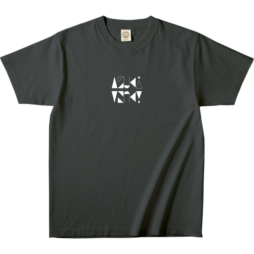 【2025】AZUKIロゴ Tシャツ(ロゴ白) オーガニックコットンTシャツ