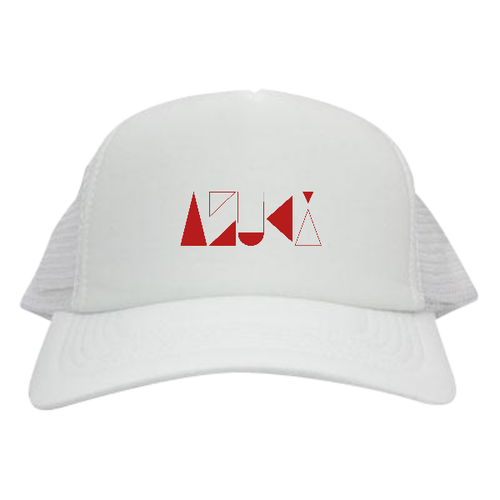 【2025】AZUKIロゴ キャップ(ロゴ赤) メッシュキャップ