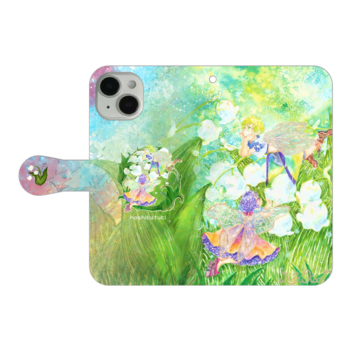 視えない世界 iPhone14 手帳型スマホケース