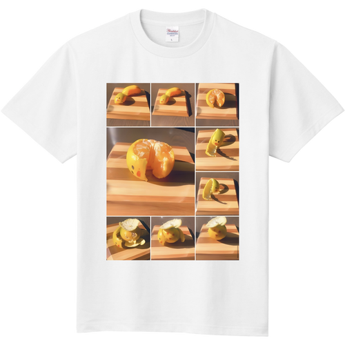 みかんの影定番Tシャツの商品購入ページ｜クリエイターのオリジナル