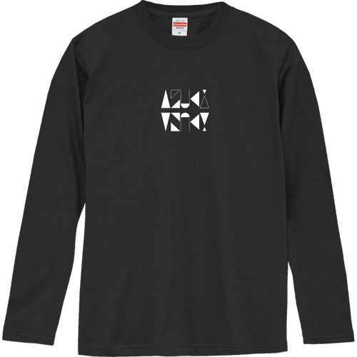 【2025】AZUKIロゴ ロングTシャツ(ロゴ白) ロングスリーブTシャツ