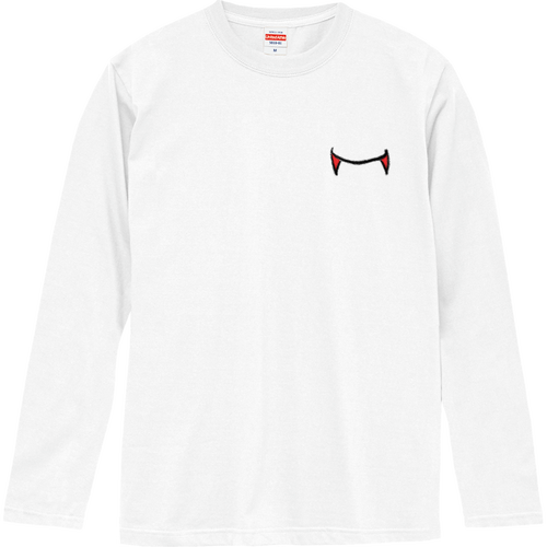 あの子の牙(mini) ロングスリーブTシャツ