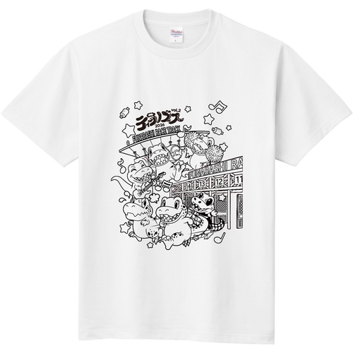 ティラノフェスvol.2チャリティーTシャツ（ネット限定ホワイト） 定番Ｔシャツ