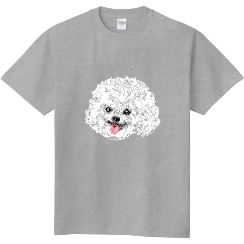 smileビションフリーゼ 定番Ｔシャツ