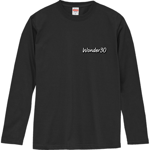 Wonder30オリジナルTシャツ⑫CNV ロングスリーブTシャツ