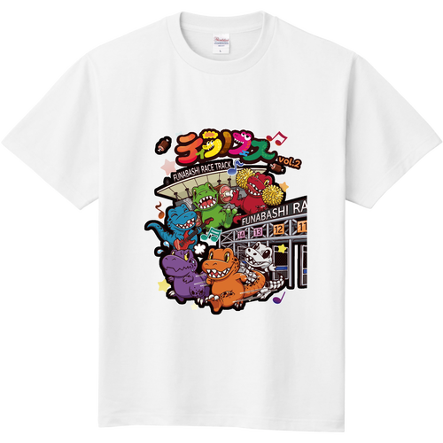ティラノフェスvol.2チャリティーTシャツ（ネット限定カラーホワイト） 定番Ｔシャツ