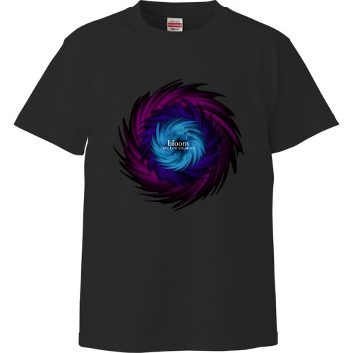 YELL LOW ESCARGOT　bloom (ロゴ大)Tシャツ ハイクオリティーTシャツ