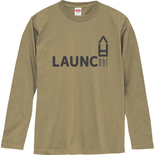 LAUNCH ロングスリーブTシャツ