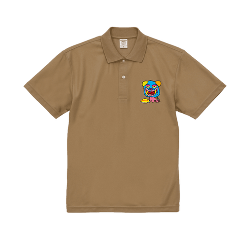 マンボライスシーサー スペシャル ドライ カノコ ポロシャツ（ローブリード）