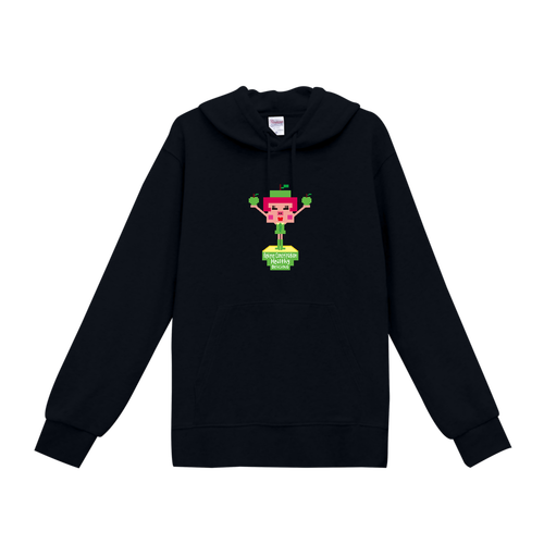 ワキリンゴ スタンダードWフードプルパーカー