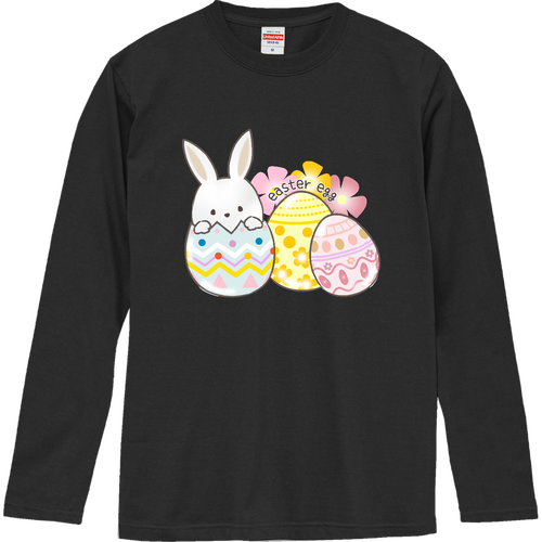 easter egg ロングスリーブTシャツ