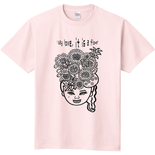 お花の少女 定番Ｔシャツ