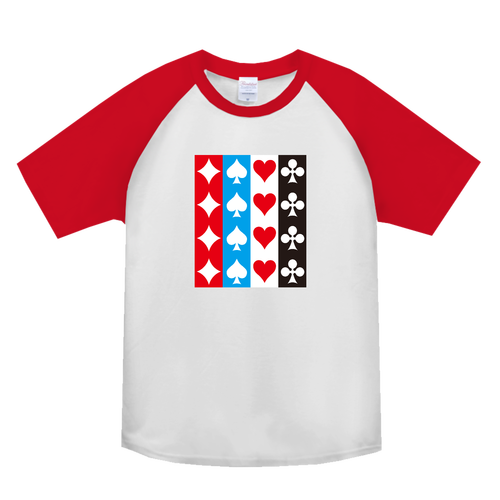 トランプ 03 ヘビーウェイトラグランＴシャツ