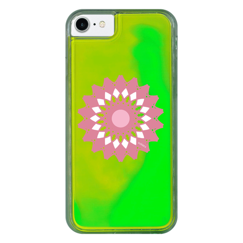 さくら iPhone7 ネオンサンドケース