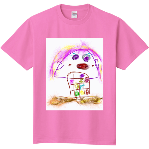 碁盤の目のような5番目の女 定番Ｔシャツ