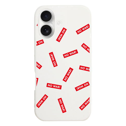 反戦 NO WAR! iPhone17 (ハードケース)