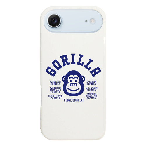 I LOVE GORILLA! ゴリラ大好き 01 iPhone17 Air (ハードケース)