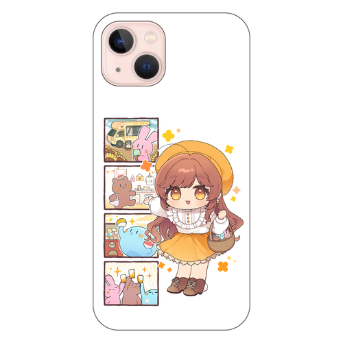 【オリラボ限定】がびさま お出かけスマホケース iPhone13 (透明) 