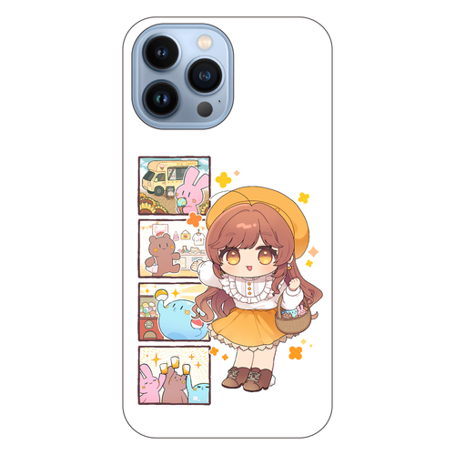 【オリラボ限定】がびさま お出かけスマホケース iPhone13 Pro Max (透明) 