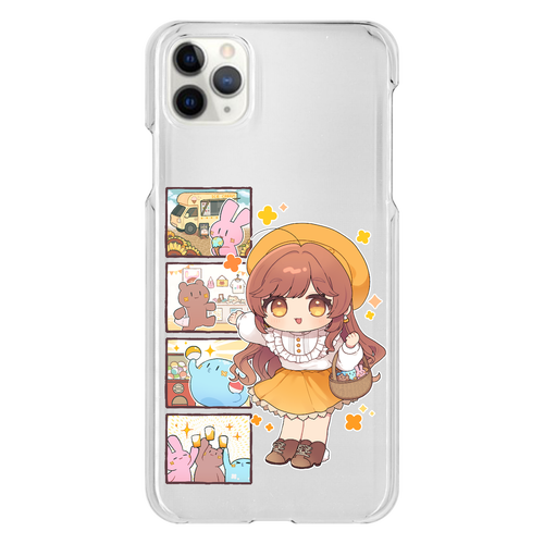 【オリラボ限定】がびさま お出かけスマホケース iPhone 11 ProMax（透明）