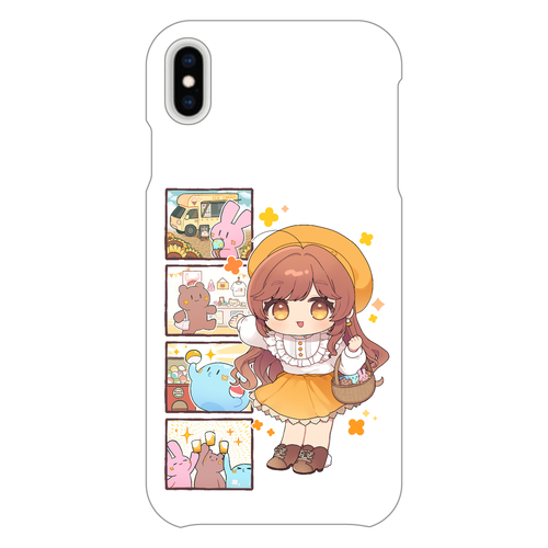 【オリラボ限定】がびさま お出かけスマホケース iPhoneXsMAX(透明)