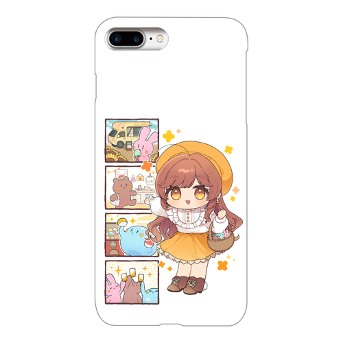 【オリラボ限定】がびさま お出かけスマホケース iPhone8Plus(透明)