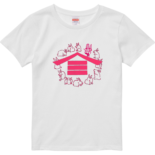 ヤマサン醤油×мiho コラボレディース半袖Tシャツ ハイクオリティーTシャツ（ガールズ）