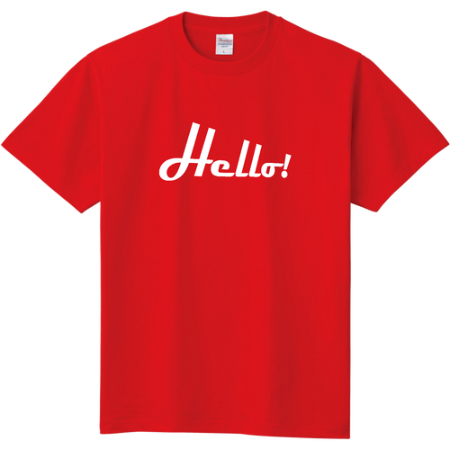 Hello! ハロー 02 定番Ｔシャツ