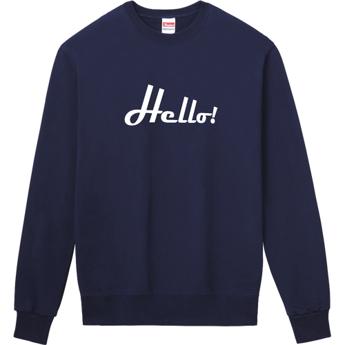 Hello! ハロー 02 定番スウェット