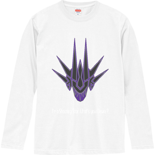 幻想騎士ファントムカイザーアイコンBIGサイズTシャツ ロングスリーブTシャツ