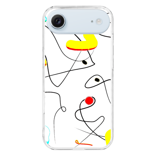 自由に泳げるよ iPhone17 Air (透明)(ハードケース)