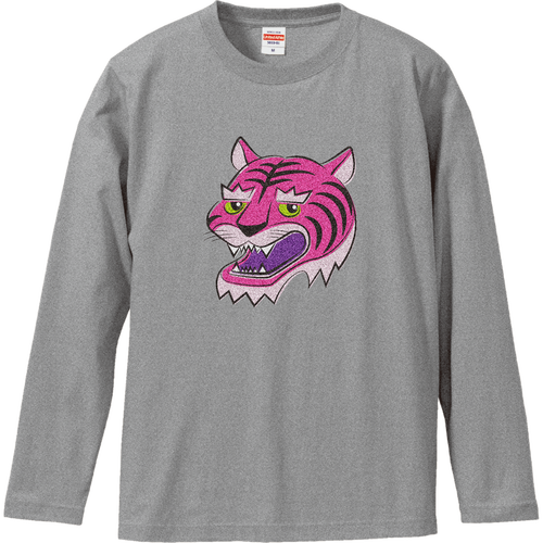 Pink Tiger  ロングスリーブTシャツ