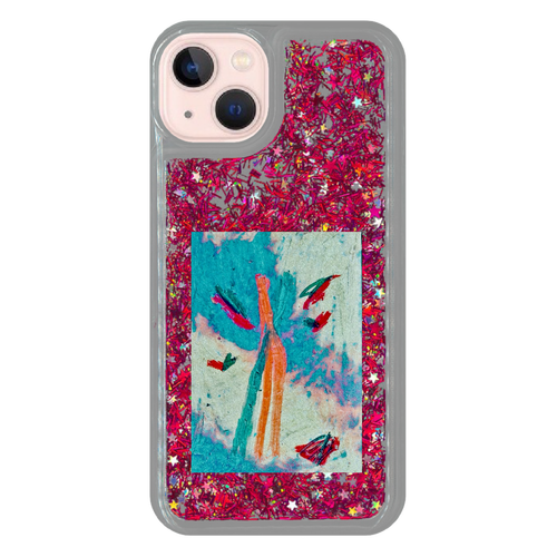 KABUKI iPhone13 グリッターケース