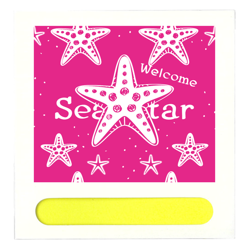 ヒトデ SeaStar 幸運のウェルカム・スターひとで E ポケット付箋セット(M)