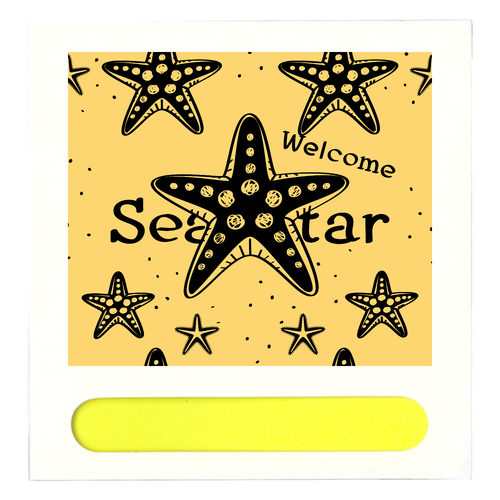 ヒトデ SeaStar 幸運のウェルカム・スターひとで ポケット付箋セット(M)