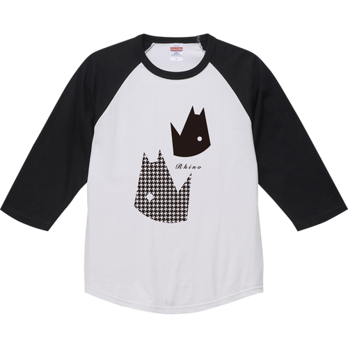 Rhino 1 ラグランTシャツ（七分袖）