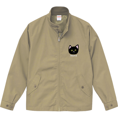 くろねこちゃん T/Cスウィングトップ（裏地付）