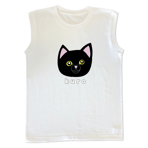 くろねこちゃん ウィメンズ ノースリーブ Ｔシャツ