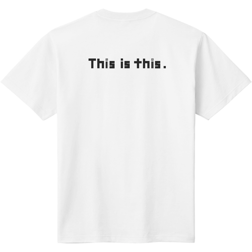 これはこれです。 定番Ｔシャツ 定番Ｔシャツ