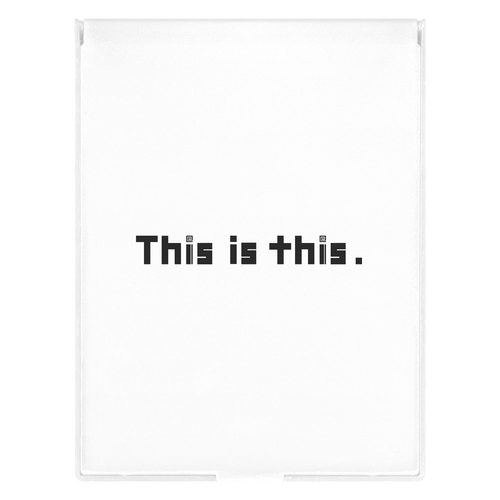 これはこれです。 フロストスクエアミラー（Ｌ） フロストスクエアミラー（Ｌ）